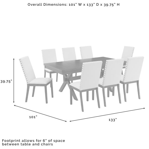 Hayden 9Pc Dining Set