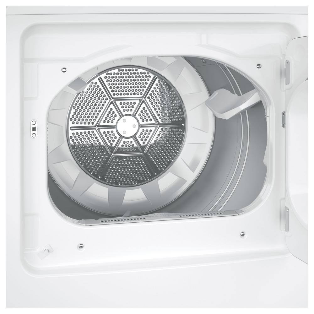 Hotpoint 6.2 cu. ft. Electric Dryer in White with Auto Dry HTX24EASKWS