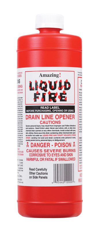 CLEANR DRAIN LIQFIRE32OZ