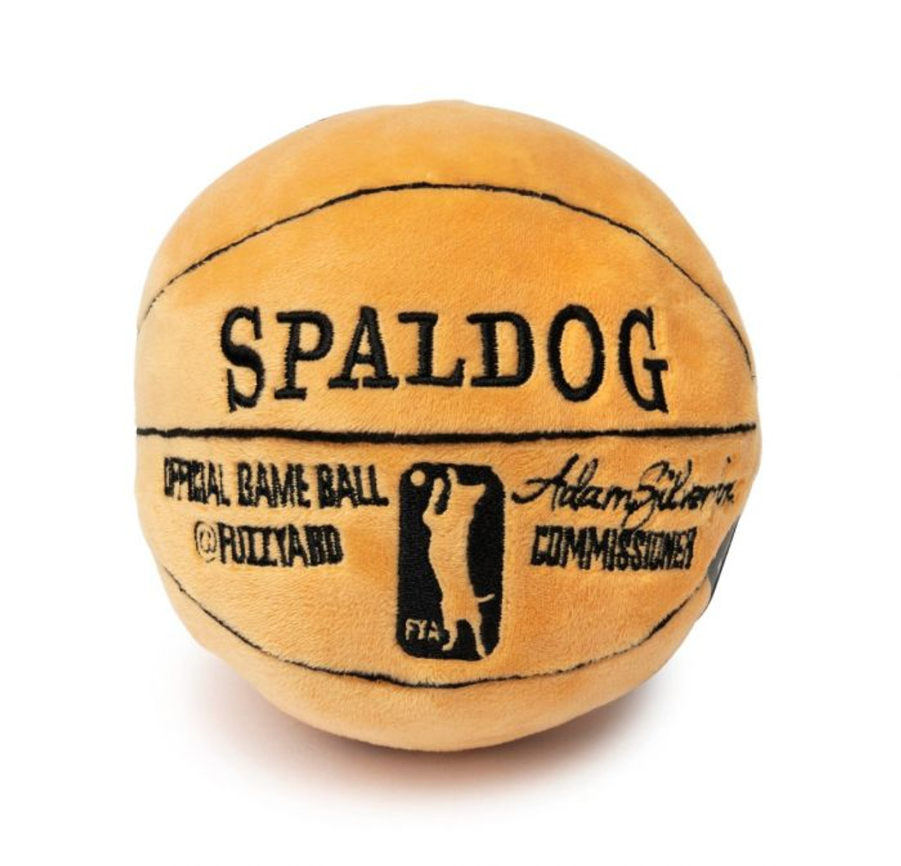 FuzzYard Spaldog Basketball Plush Dog Toy