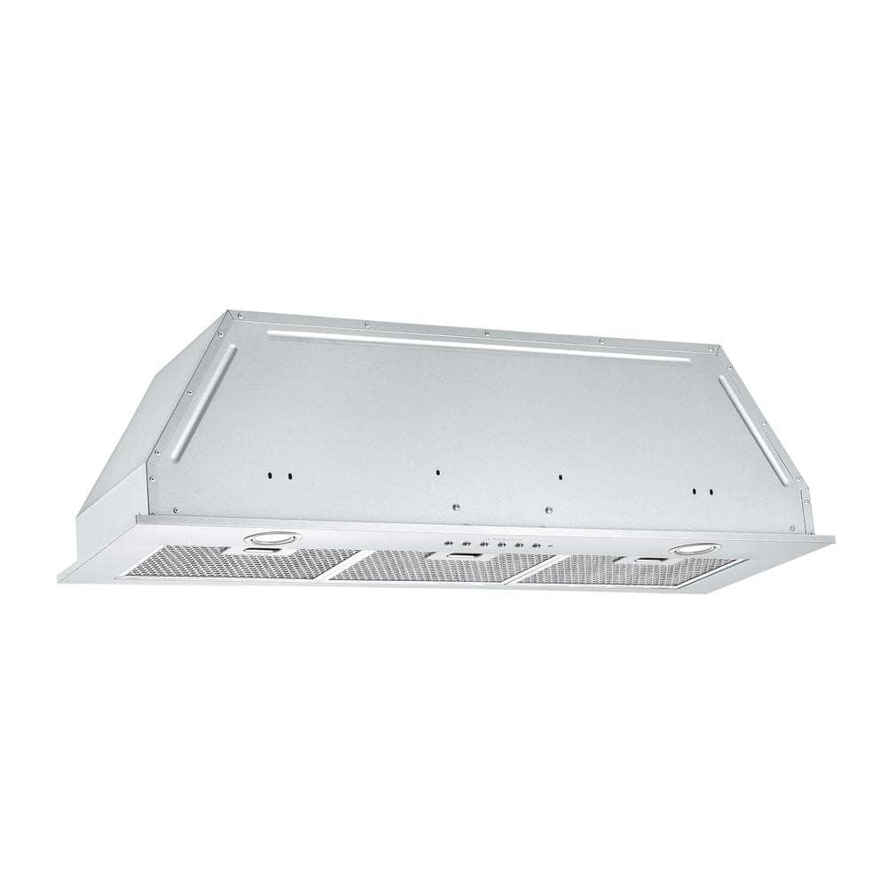 Ancona Inserta III 36 in Ducted Insert Range Hood in Stainless Steel with LED and Night Light Feature