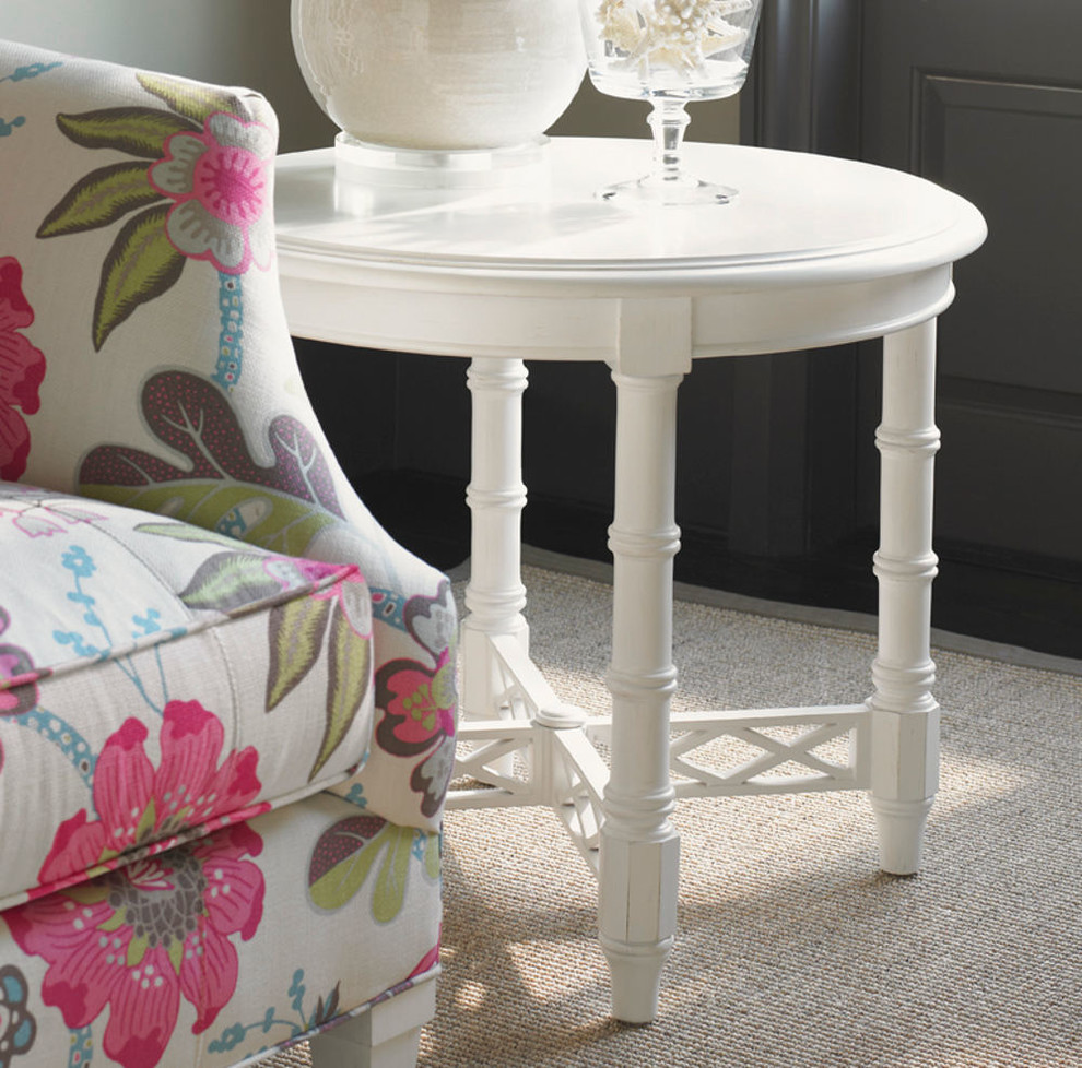 Emma Mason Signature Narrowcreek Round Lamp Table   Traditional   Side Tables And End Tables   by Emma Mason  Houzz