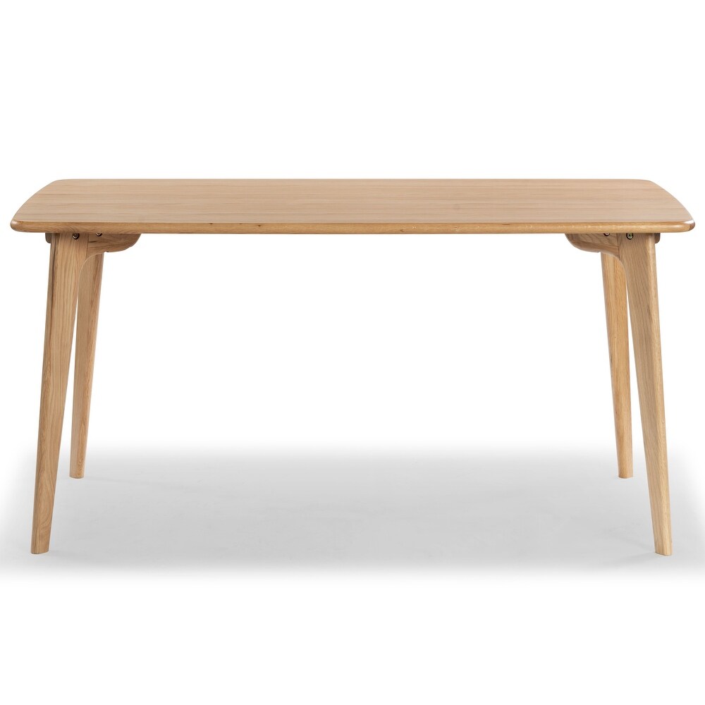 SAFAVIEH Couture Collection Calverton Natural Wood Dining Table   60\