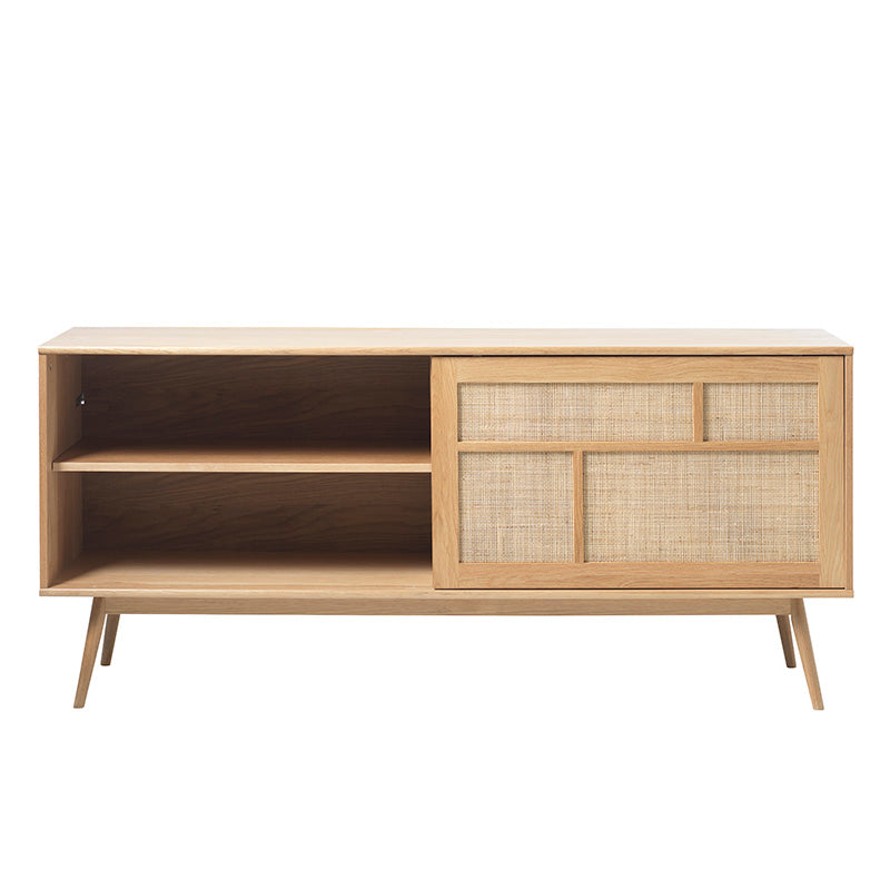 BARRALI Sideboard Buffet 180cm -  Natural & Rattan