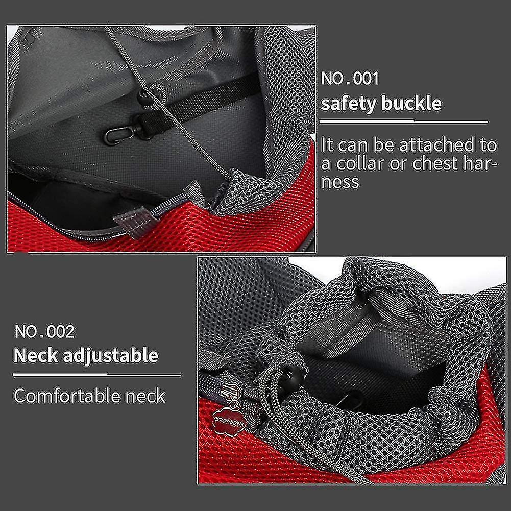 Portable Pet Sling Carrier Bag Breathable Mesh Single-shoulder Pet Travel Pouch For Small Dog Cat