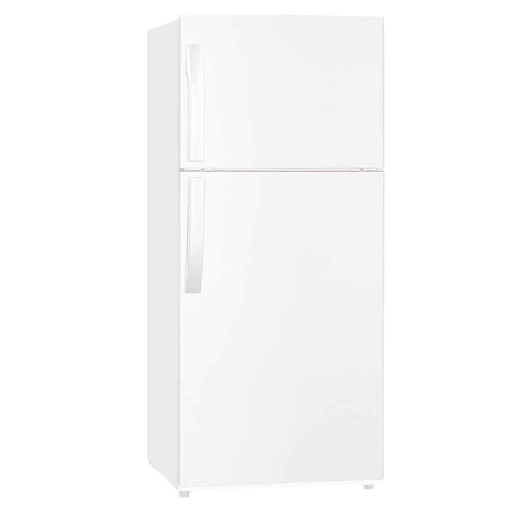 Impecca 17.6 cu. ft. with Top Mount Freezer Refrigerator in White M-RA2176W-974