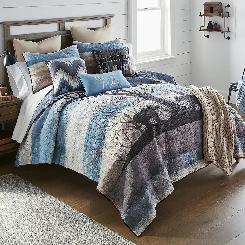 Donna Sharp Bear Hill Quilt Set with Shams