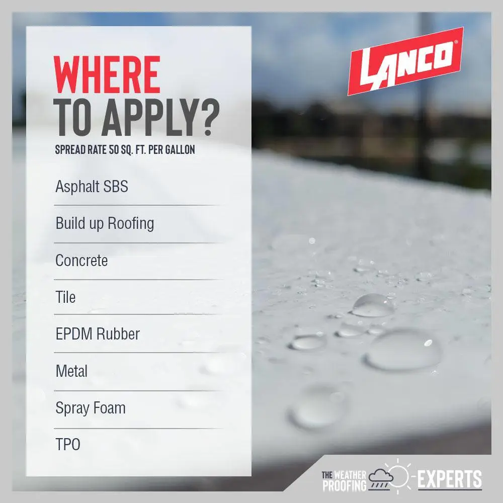 Lanco Ultra Siliconizer 5 Gal. 100% Acrylic Elastomeric White Reflective Roof Sealer