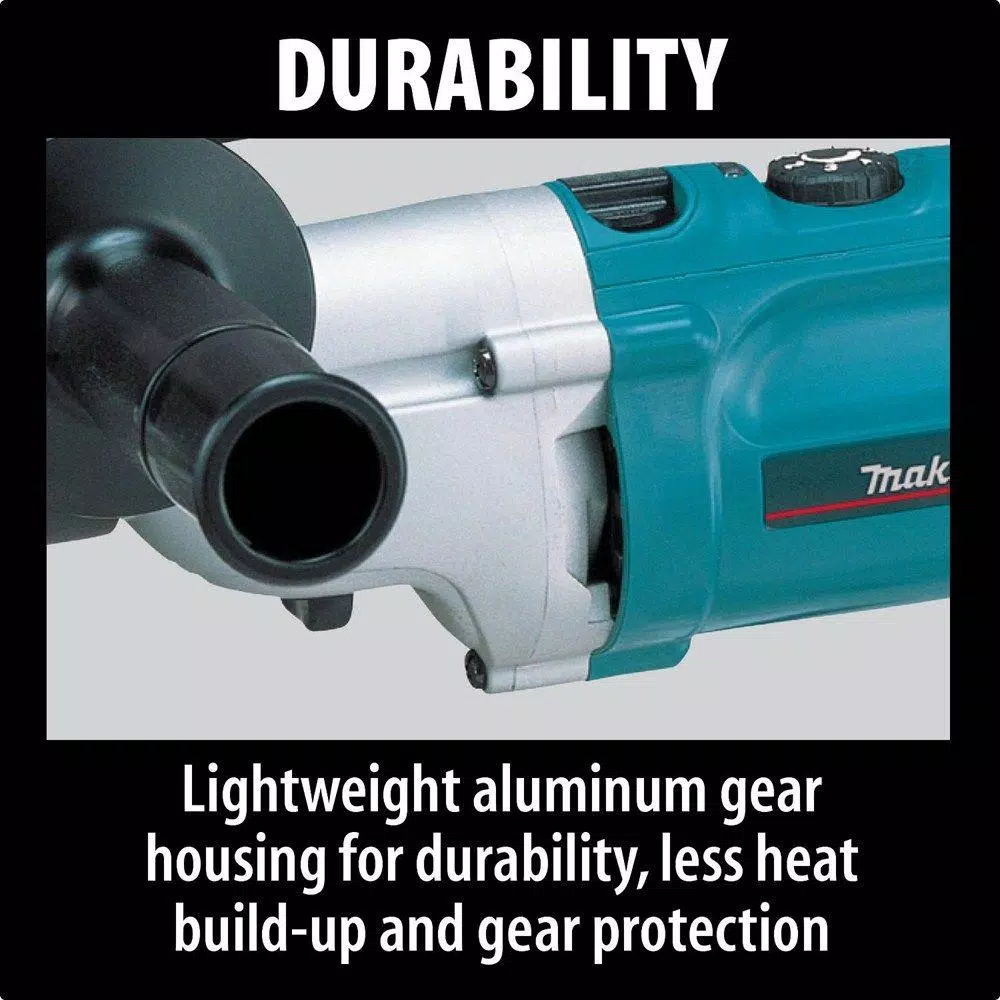 Makita 6.6 Amp 3/4 in. Corded Hammer Drill with Torque Limiter Side Handle Depth Gauge Chuck Key Hard Case and#8211; XDC Depot