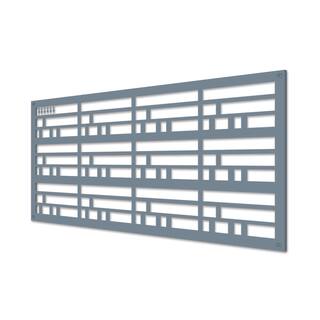 GRID AXCENTS Wright 48 in. x 24 in. Twilight Polypropylene Multi-Purpose Decorative Panel 62428