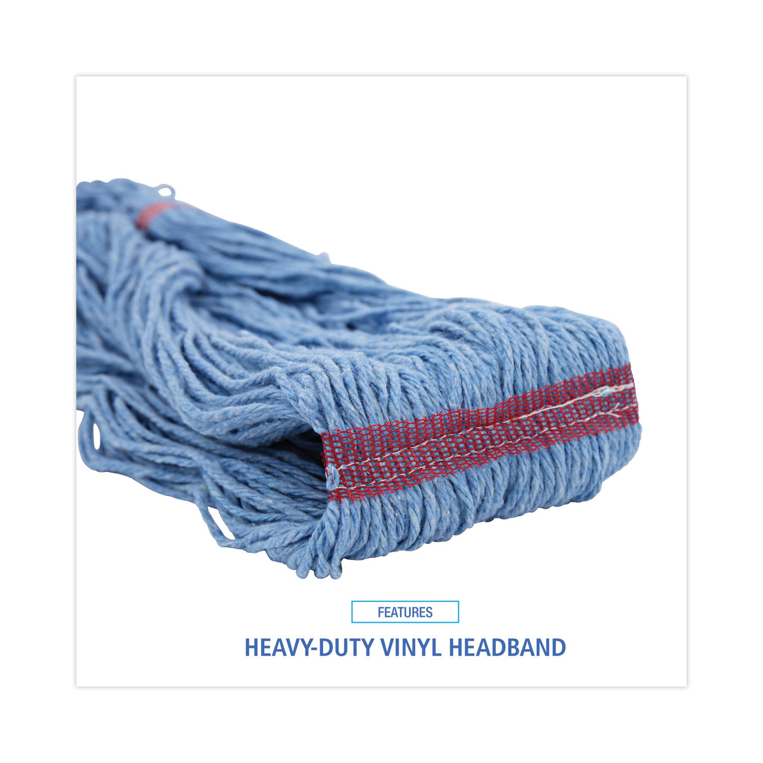 Super Loop Wet Mop Head by Boardwalkandreg; BWK503BLNB