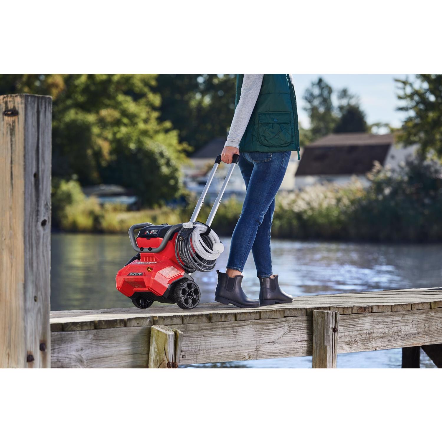 Craftsman V20 CMCPW1500N2 1500 psi Battery 1.2 gpm Pressure Washer