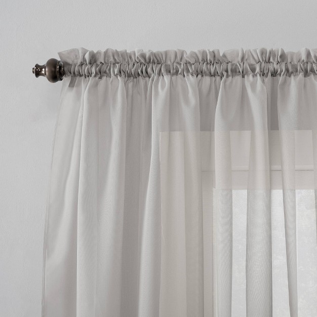 Calypso Voile Rod Pocket Sheer Curtain Panel No 918