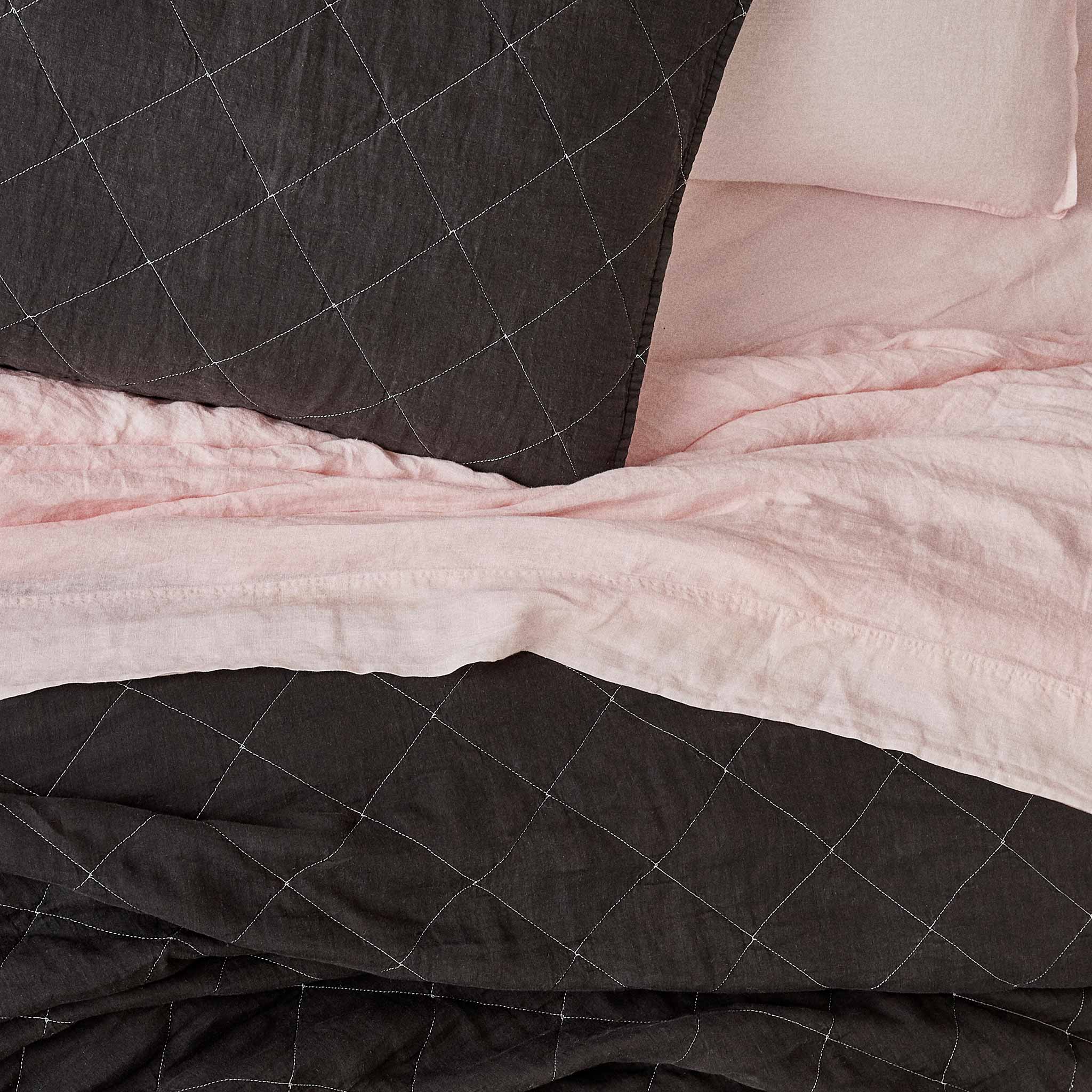 Linen Quilted Shams