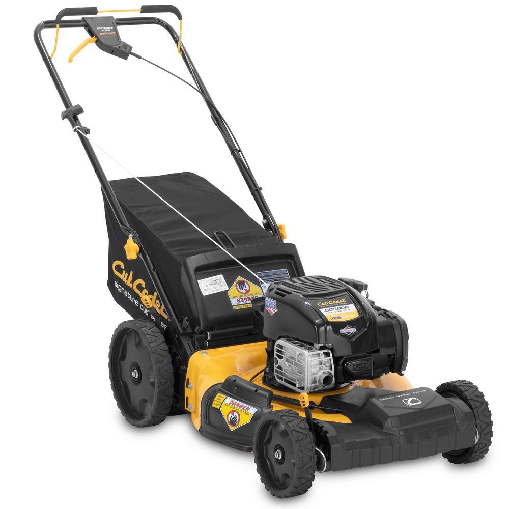 Cub Cadet 21 in. 163cc Briggs And Stratton Engine Front Wheel Drive 3-in-1 Gas Self Propelled Walk Behind Lawn Mower SC300B