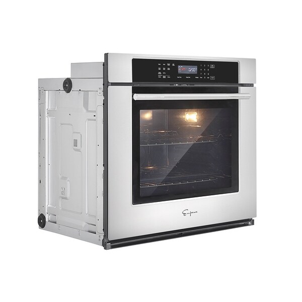 30-inch Electric Single Wall Oven Air Fryer with Self-cleaning Convection Fan