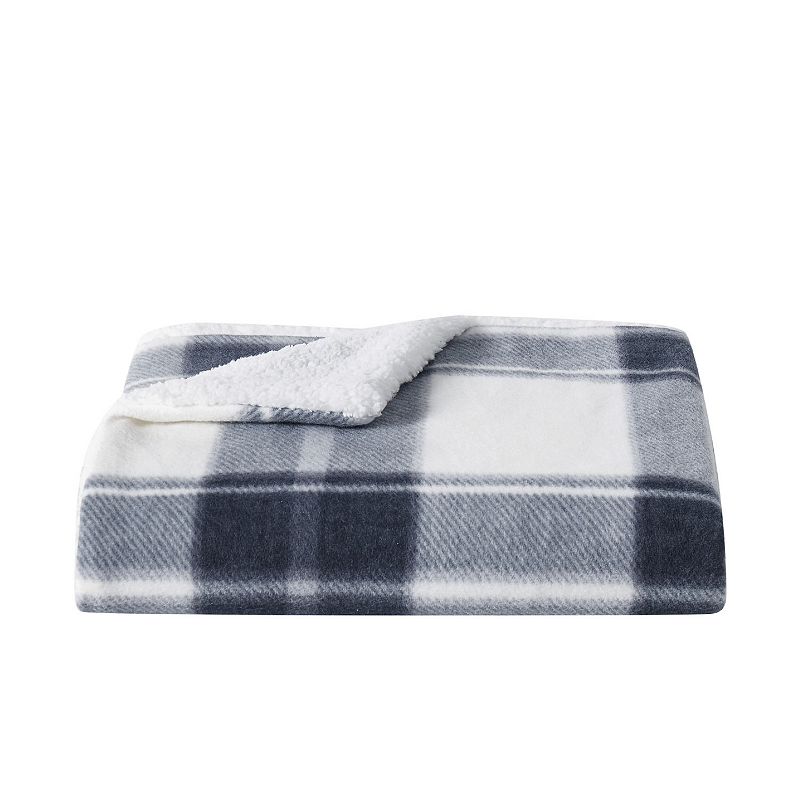 Cannon Cozy Teddy Plaid Blanket