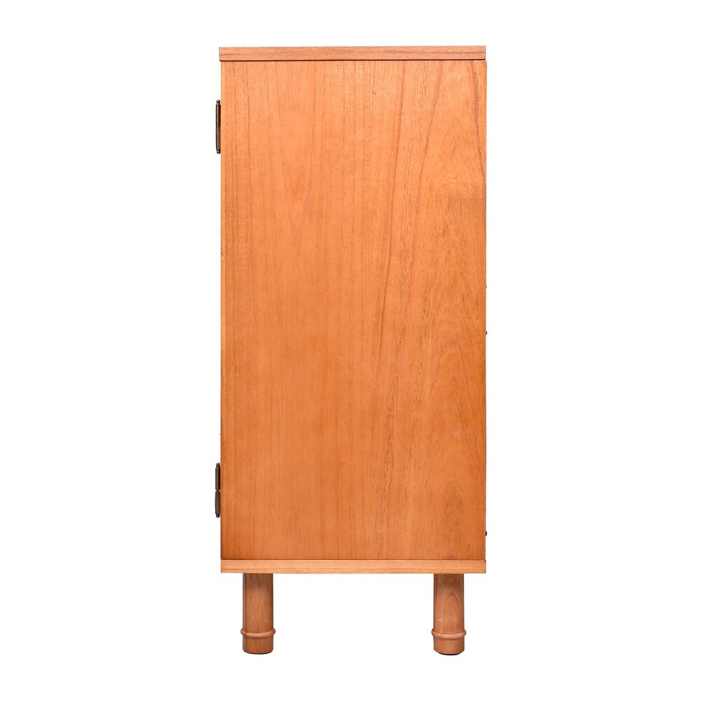 Delancey Lt Blond Cabinet 3 Door