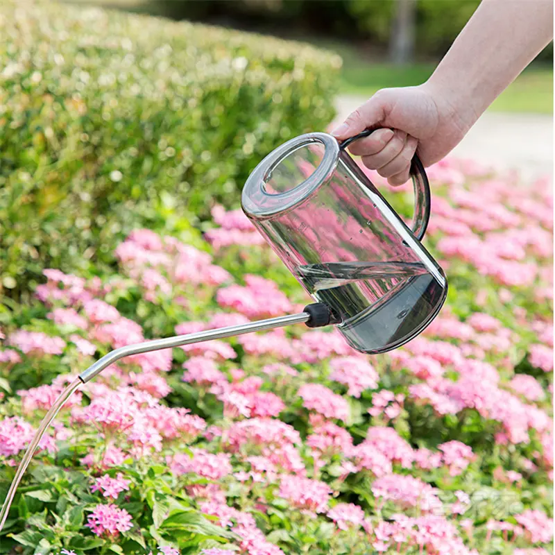 1L Manual Liquid Spray Bottle Handheld Garden Watering Can Portable Spraying Can