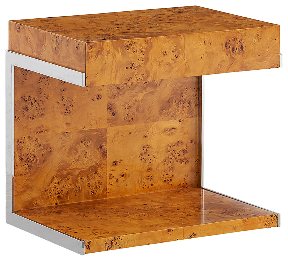 Bond Cantilevered Side Table   Contemporary   Side Tables And End Tables   by Jonathan Adler  Houzz