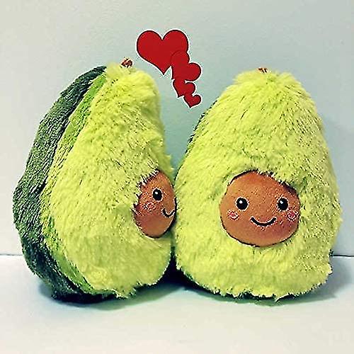 Cute Avocado Plush Toy Mini Comfort Food Pillow Plushie， Soft Fruit Stuffed Cushion Doll Bedroom Decoration Gift For Kids Friends Girls Boys Christmas