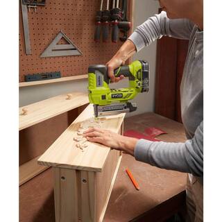 RYOBI ONE+ 18V Cordless AirStrike 23-Gauge 1-38 in. Headless Pin Nailer with 2.0 Ah Compact Battery P318-PBP006