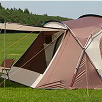 Two bedroom Tent Leisure Camping Double decker Oversized Camping Tent 6 Person