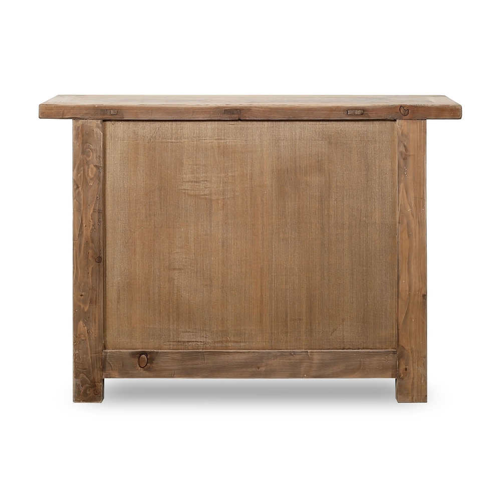 Artissance Amalfi Patrician One Door Cabinet  Weathered Natural 51x16x37H