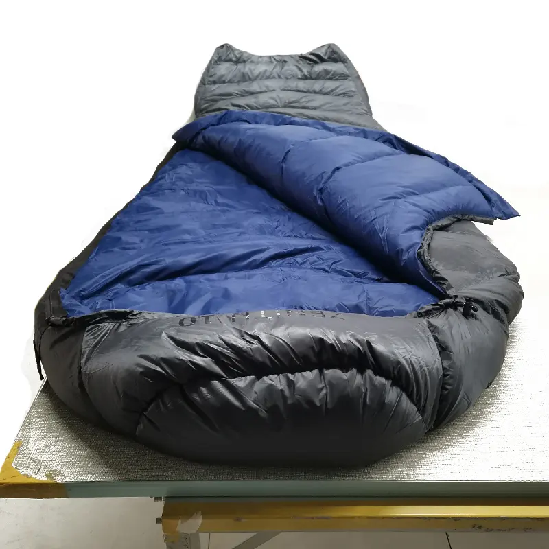 Winter Outdoor Warm Duck Down Sleeping Bag Windproof Mummy Sleeping Bag Adult