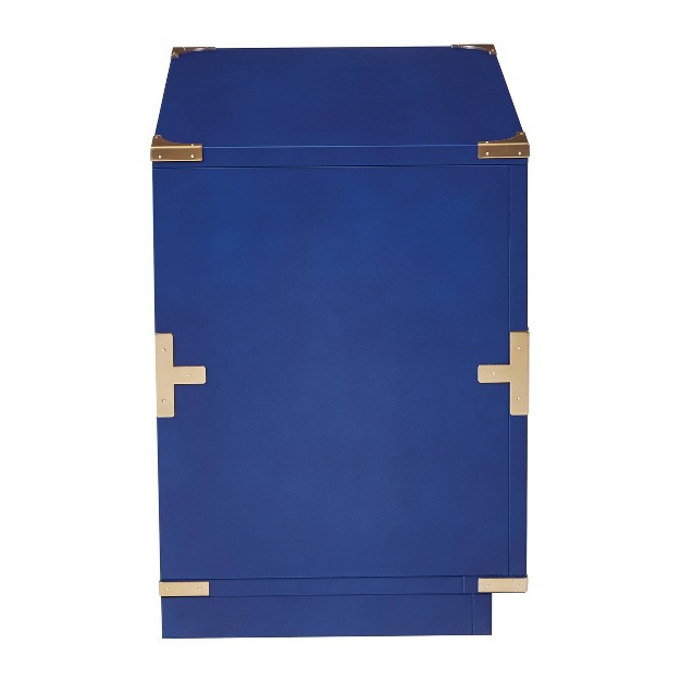 2 Drawer Wellington Cabinet Blue Osp Home Furnishings