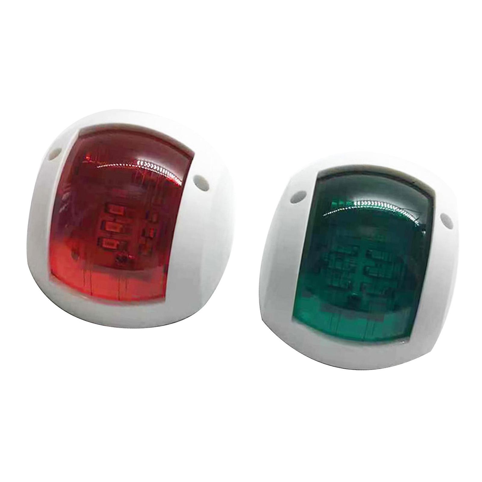 White Red Green Led Marine Navigation Light 12v 24v Boat Bow Light Marine Boat Singnal Light， Perfect For Pontoon， Skeeter， Power Boat And Skiff One P