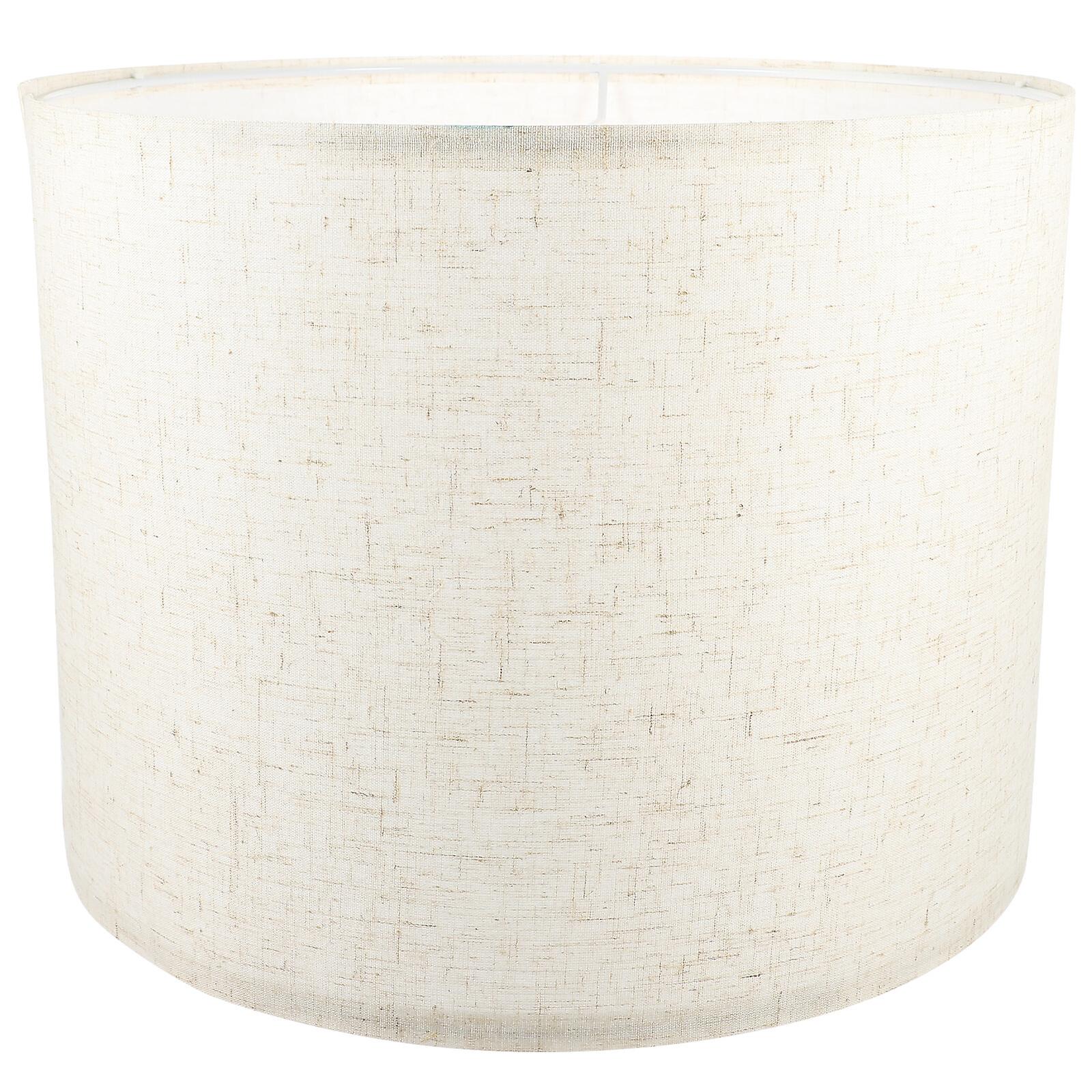 Household Linen Lampshade Decorative Solid-color Table Lamp Cover Round Smooth Ceiling Light Cover