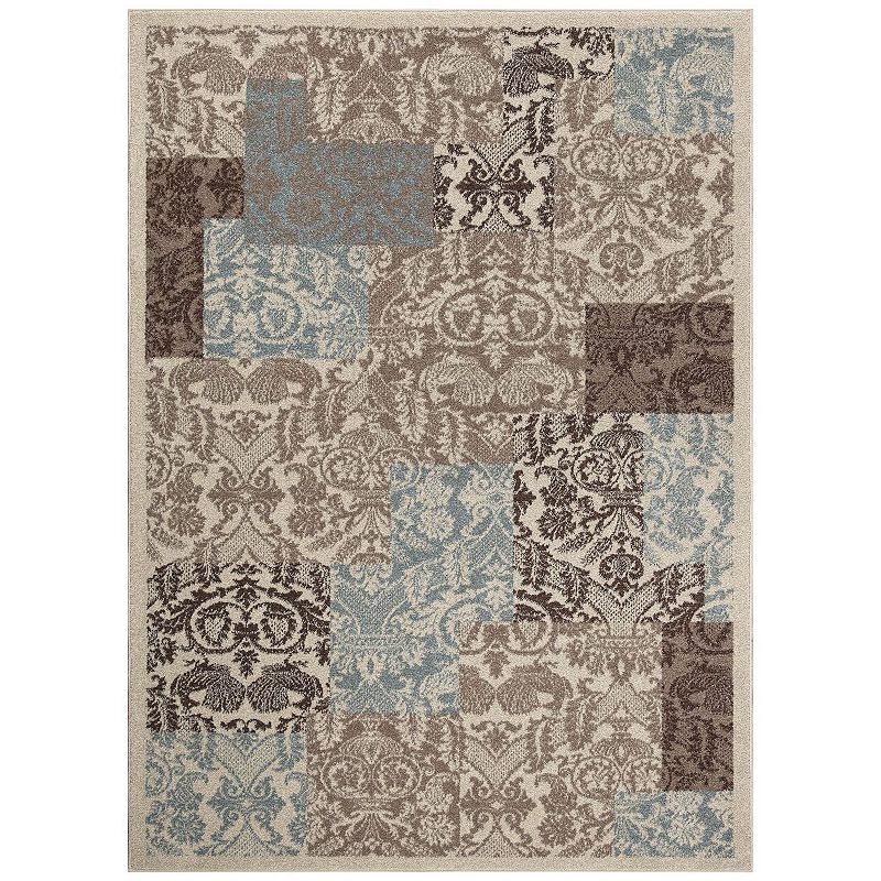 Concord Global Patchwork Soft Area Rug