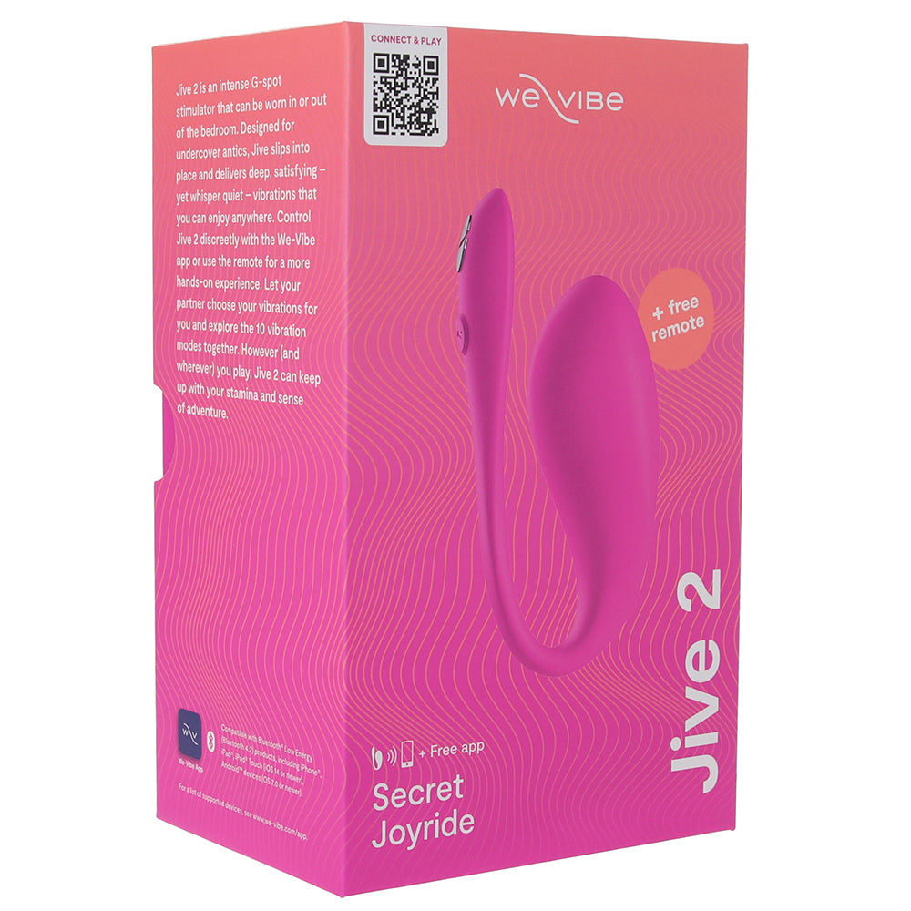 We-Vibe Jive 2 Wearable G-Spot Vibe in Electric Pink | Fantasy Cherry