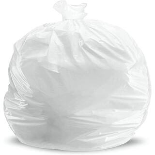 Plasticplace 4 Gal. White Low-Density Trash Bags (Case of 250) W4LDW