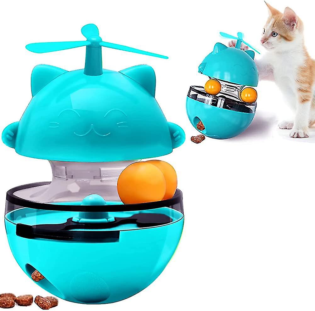 Miman Interactive Cat Toy Cat Toy， Interactive Cat Toy Tumbler， Cat Games With Double