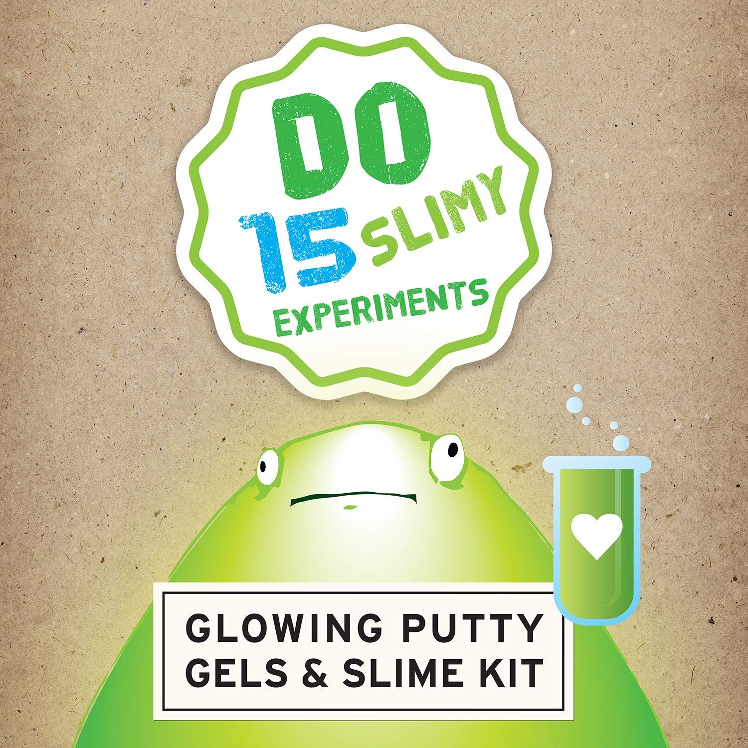 Glowing Putty, Gels, and Slime Kit by Copernicus Toys