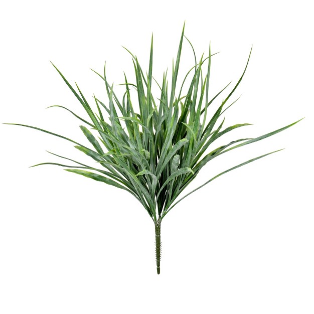 Artificial Uv Coated Green St Augustine Grass Bush