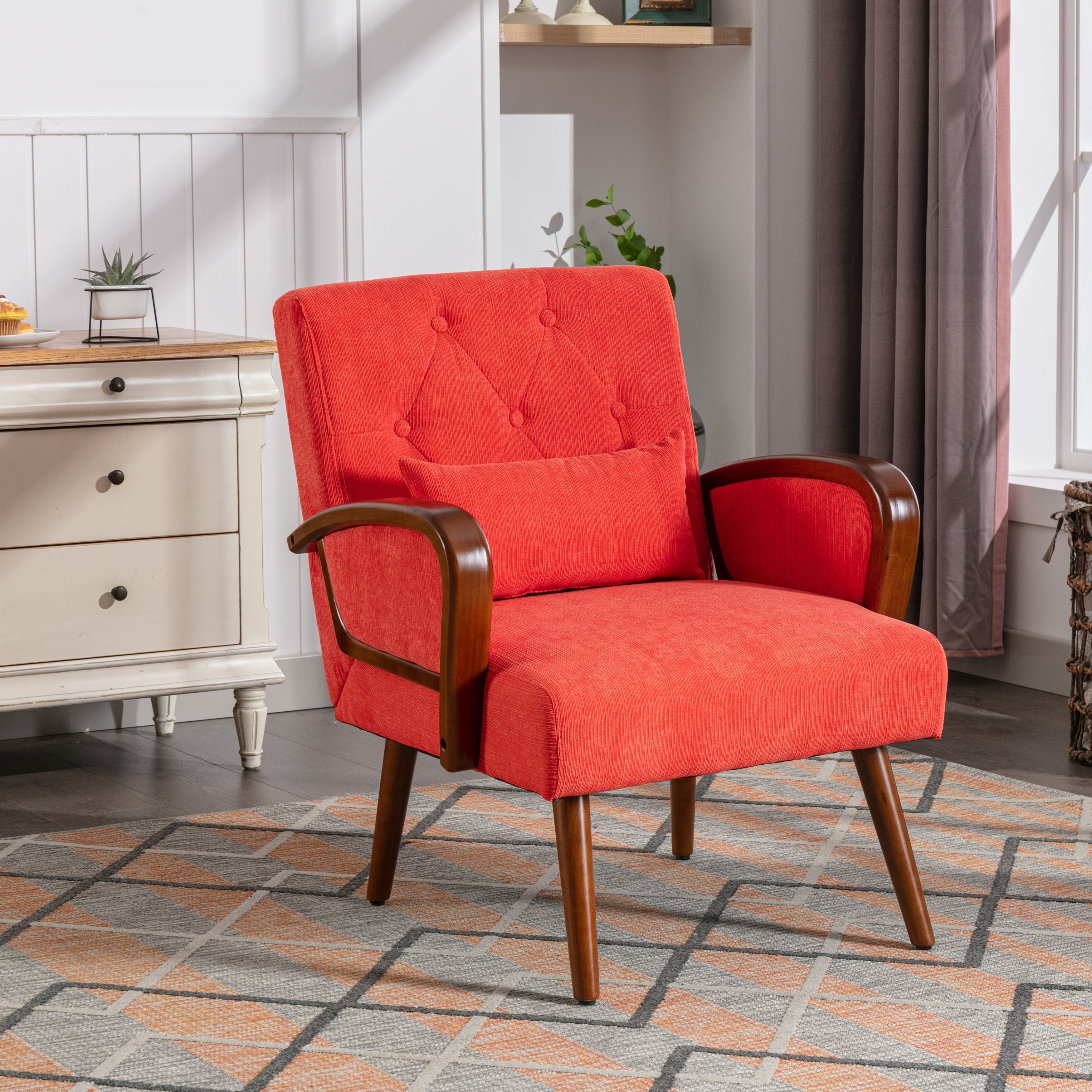 Ebello Accent Upholstered Armchair for Living Room