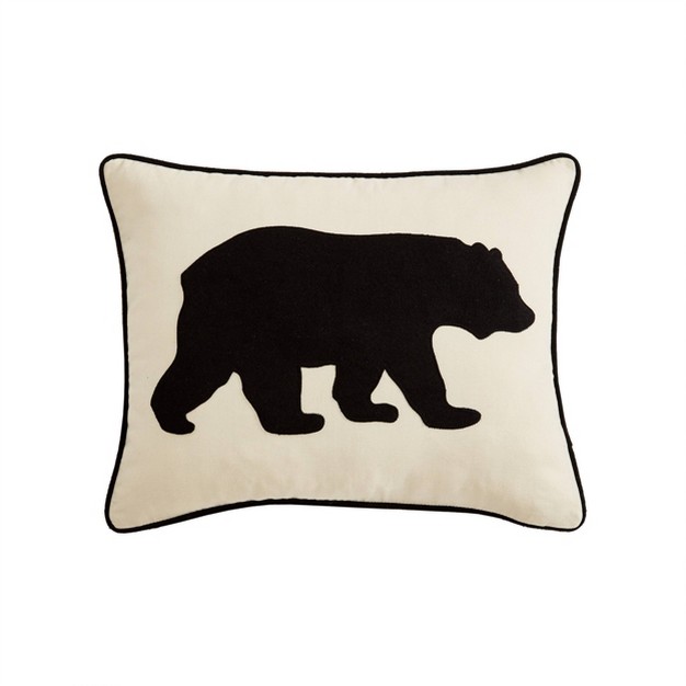 Bear Lumbar Throw Pillow Eddie Bauer