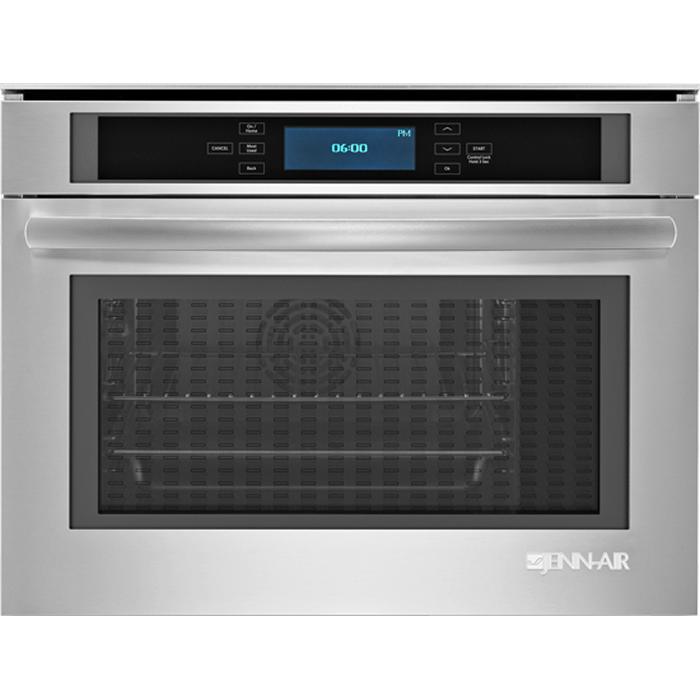 JennAir 24-inch, 1.3 cu. ft. Built-in Single Wall Oven with Steam and Convection JBS7524BS