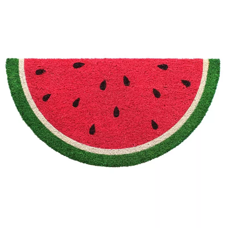 RugSmith Watermelon Doormat