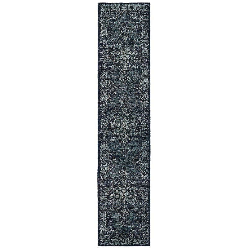 StyleHaven Alexander Antiqued Traditional Medallion II Rug