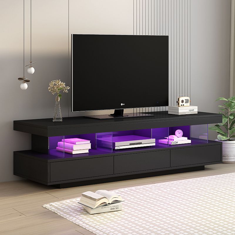 Merax Modern Led Tv Stand