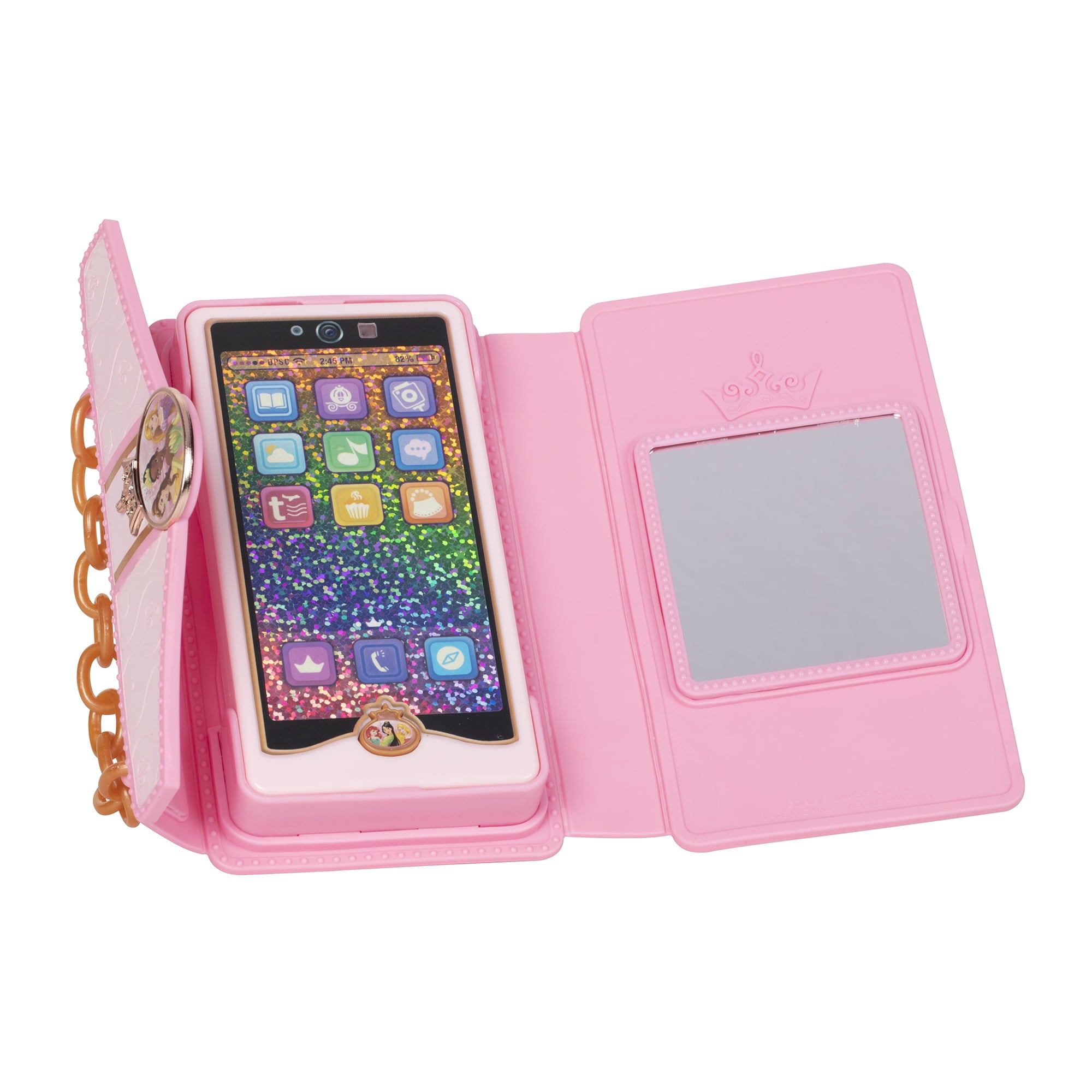 Disney Princess Style Collection Play Phone and Stylish Clutch with Handle and Mirror