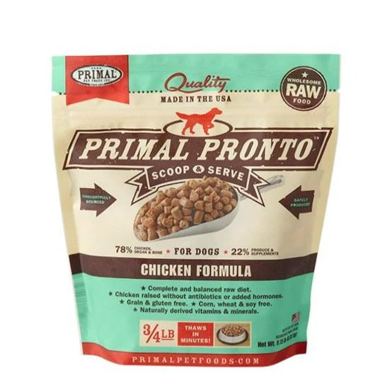 Chicken Formula Raw Frozen Dog Food