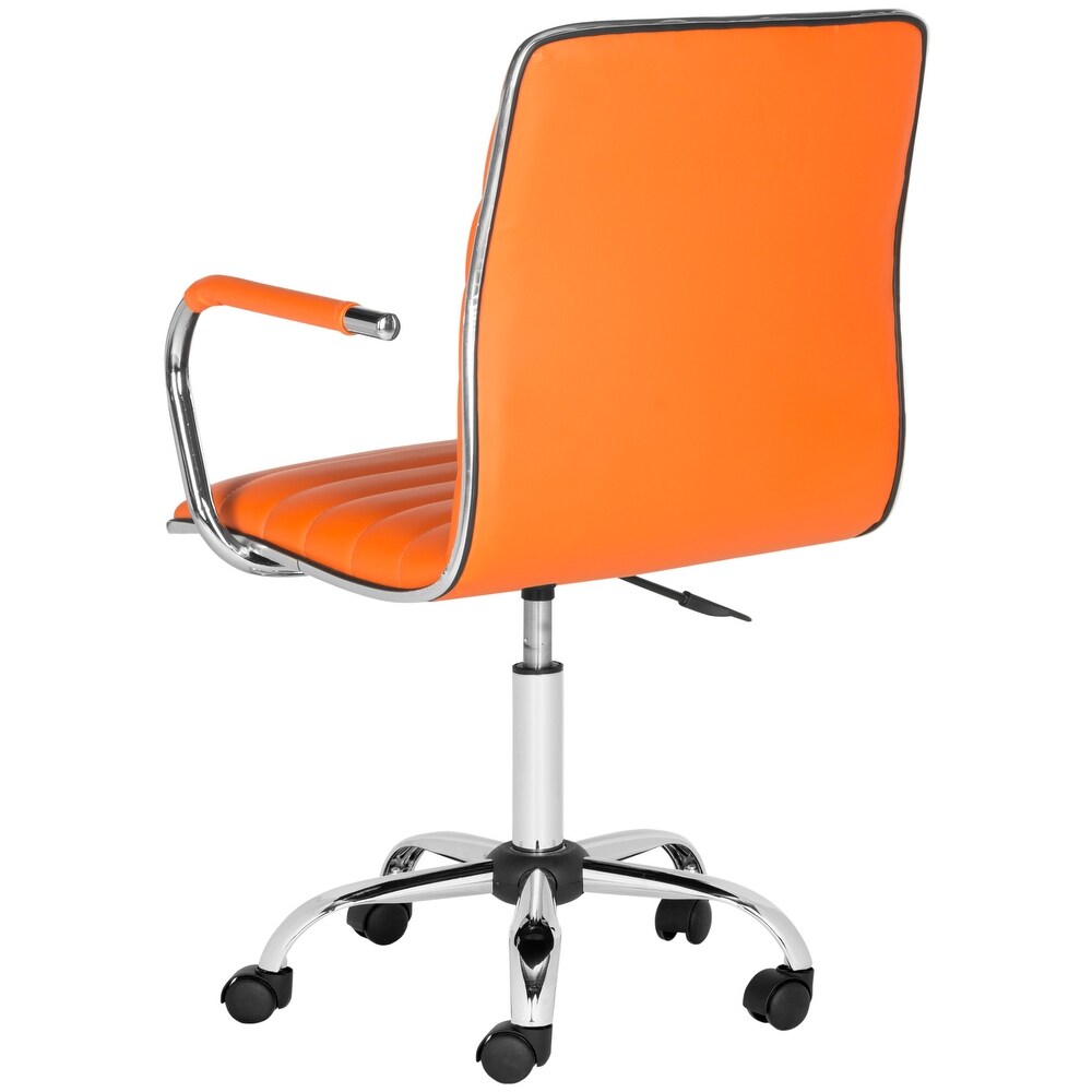 SAFAVIEH Jonika Orange Desk Chair   22.4\