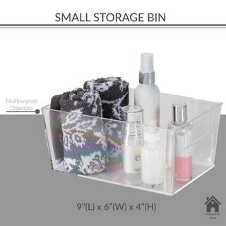 Simplify Small Storage Bin in Clear 24025