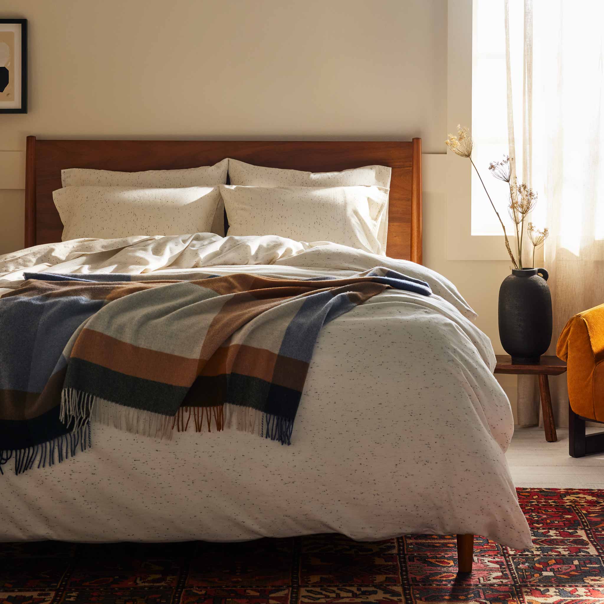 Brushed Flannel Duvet Cover