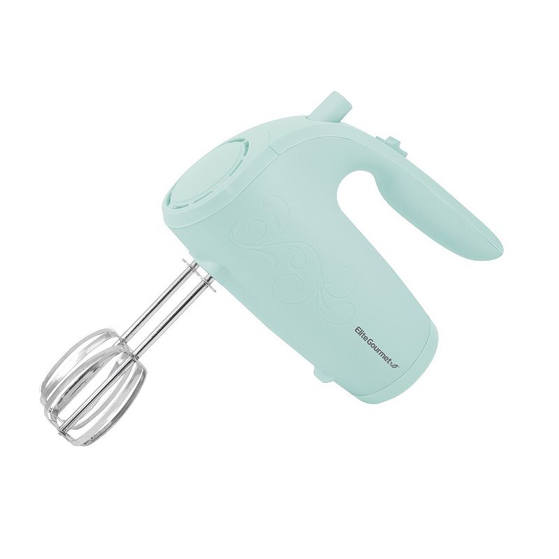 Elite 5-Speed Hand Mixer with Beater Storage